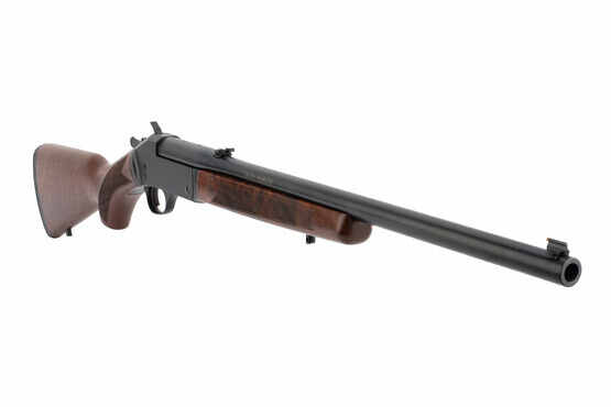 Henry single shot 450 bushmaster rifle features a 22 inch barrel